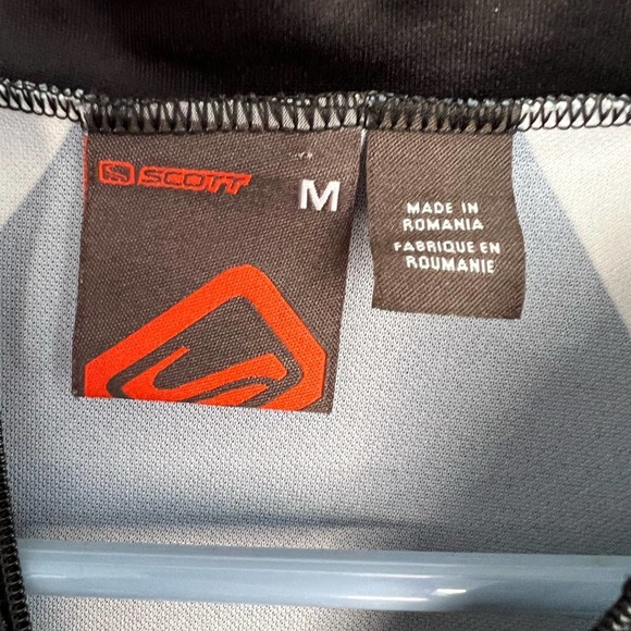 Vintage Scott Racing Cycling Jersey Biking Shirt Race Fit Coolmax Trikot SZ M - Picture 4 of 4